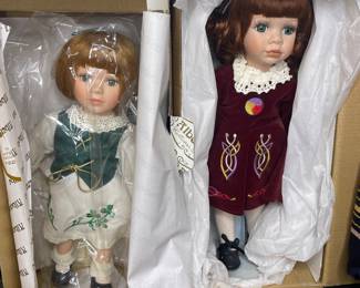 Alberon Porcelain doll from the Irish collection