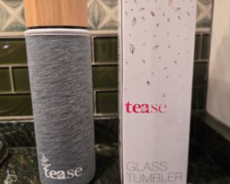 Tease glass tumbler