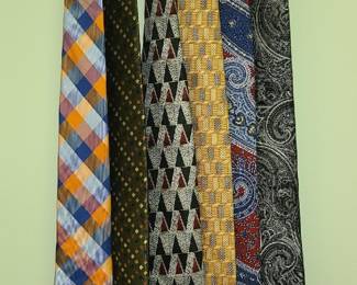 Collection of men’s ties