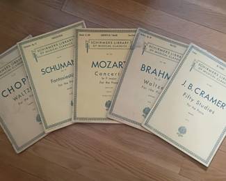 Schirmer's Library of Musical Classics for the piano