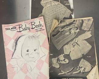 Vtg. Baby books