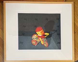 Machine Lithograph signed