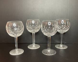 Waterford crystal wine glasses