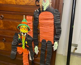 Vintage Halloween decor