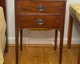 Federal style nightstand