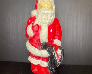 Empire Santa blow mold vtg