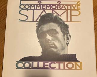 Vtg 1996 Commemorative Stamp Collection book, featuring James Dean