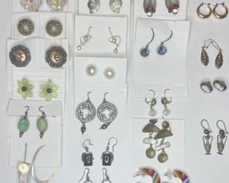 Vintage to modern earrings