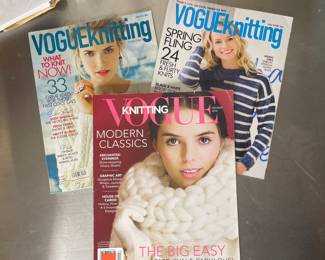 Vogue Knitting magazine collection