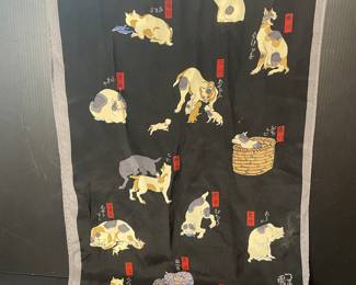 Vintage silk scarf