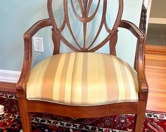 Hepplewhite style captains Chair