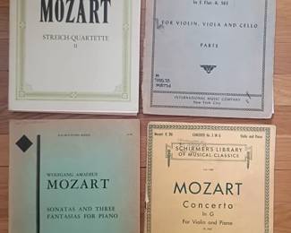 Mozart Sheet music for piano and violin