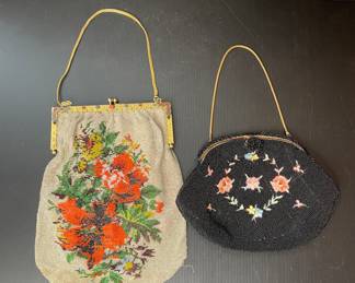 Antique vintage beaded bags