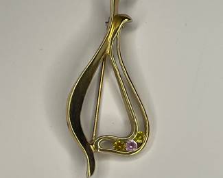 Stuller 14k gold brooch