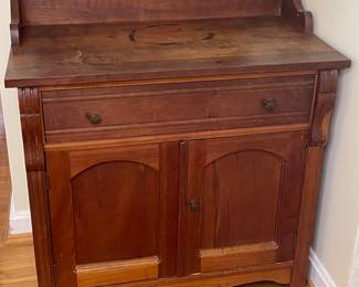 Antique dry sink