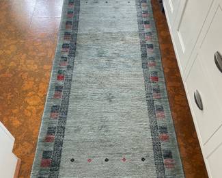 Modern Scandinavian or Gabbeh-inspired style runner