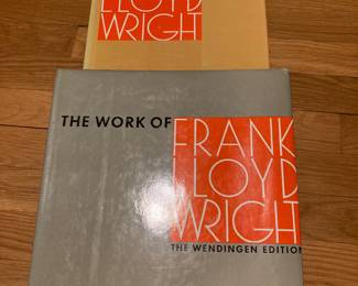 The Early Work by Frank Lloyd Wright and The Work of Frank Lloyd Wright The Wendingen Edition