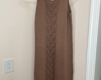 Knit dress vtg