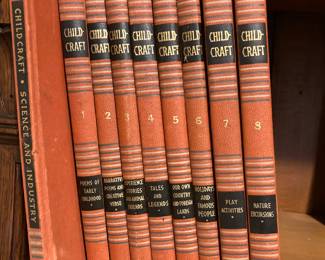Childcraft The How and Why Library book set vintage