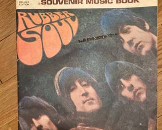 The Beatles Souvenir Music Book vtg