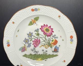 Haviland Limoges plate repro for the Metropolitan Museum of Art (MMA