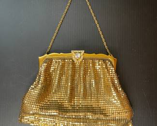 Whiting & Davis mesh vintage bag