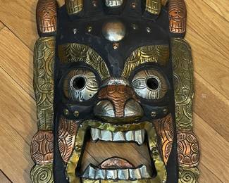 Tibetan mahakala mask