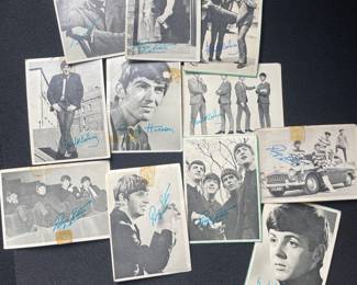 Vintage Beatles trading cards