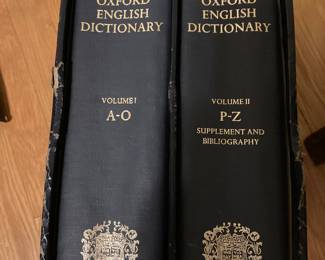 The Compact Edition of the Oxford English Dictionary