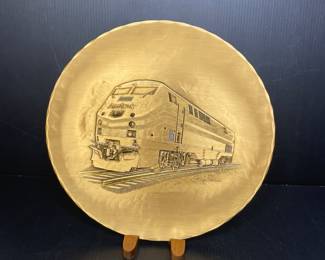 Vtg Amtrak decorative plate