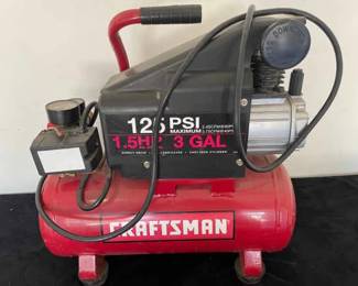 Craftsman 1.5 HP, 3 Gal, 225 PSI Air Compressor