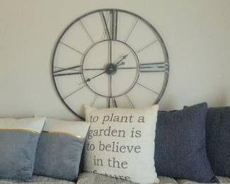Clock Pillows
