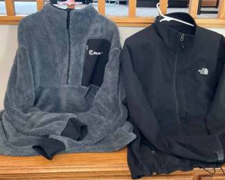 North Face Clam Fleece Jackets