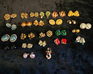 Vintage Clip Earrings More