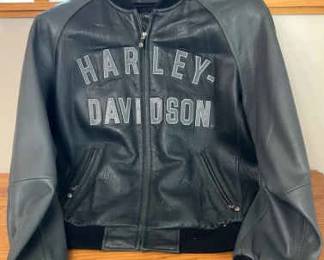 Mens Leather Harley Davidson Jacket