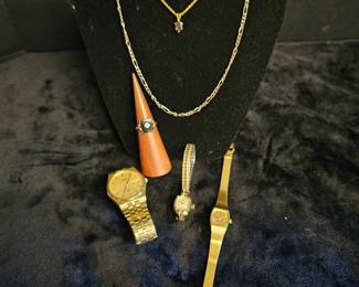 Gold Filled Jewelry, Watches More