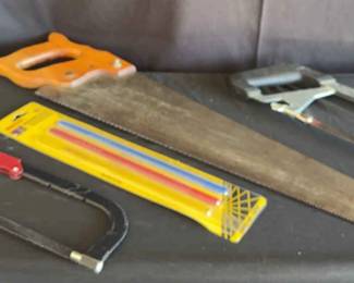 Variety of Hand Saws