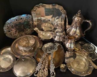Silver plate Lotincluding Reed Barton