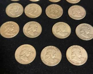 Ben Franklin Half Dollars