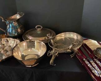 Silver Plate Lot