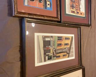 Four Framed Pictures
