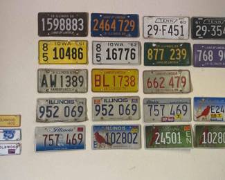 Illinois License Plates