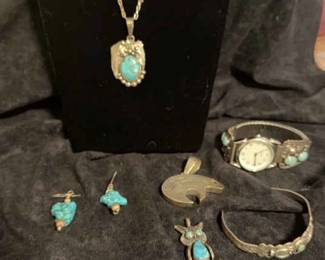 Turquoise And Silver