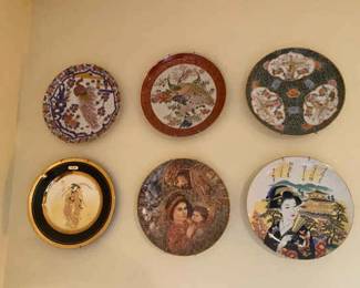 Six Super Decorative Plates