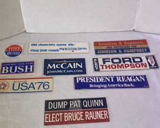 Old Political Stickers