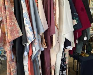 Vintage (not new!!) Japanese Kimono's - gorgeous material