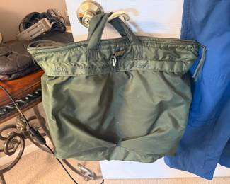 Vintage flight bag
