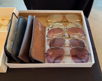 Vintage aviator glasses