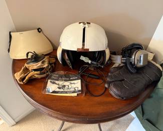 Vintage pilot gear