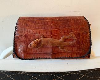 Alligator purse